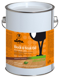 Kültéri Loba Deck&Teak oil Transparent  színtelen  2,5liter